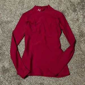 Under armour Large Hot Pink long sleeve turtleneck